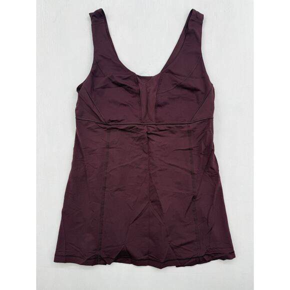 Lululemon Tops - Lululemon Wrappers Delight Bordeaux Drama tank top size 8